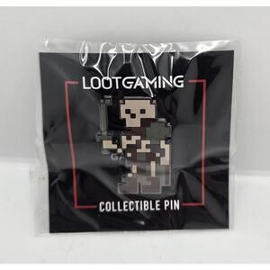 Loot Crate Gaming Exclusive Minecraft Skeleton Warrior Collectible Enamel Pin